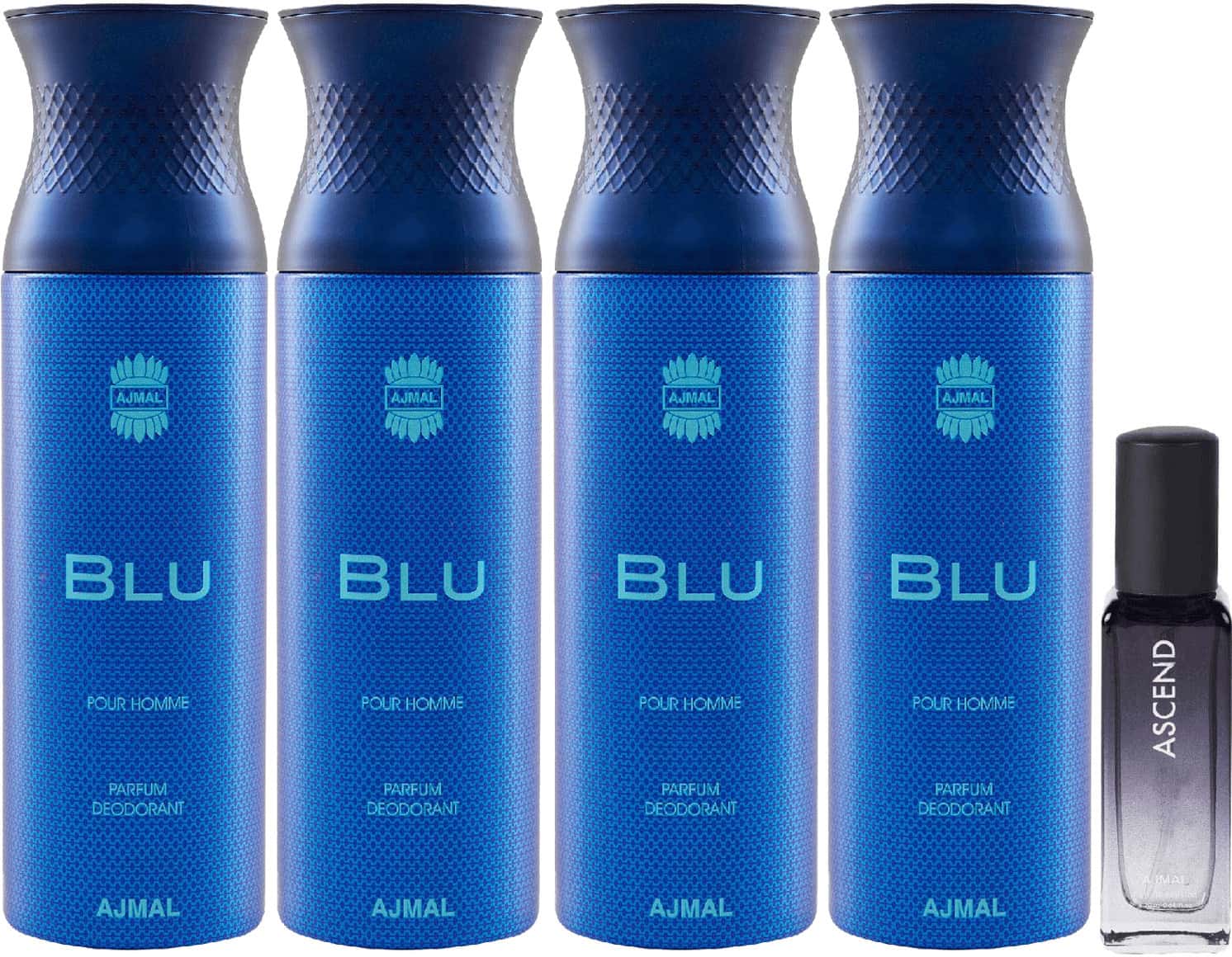 Buy AJMAL GIFT SET OF YEARN EDP 100ML & BLU DEODRANTS 200 ML FOR MEN