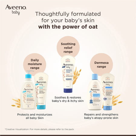 Aveeno Baby Dermexa Moisturising Cream 206gm