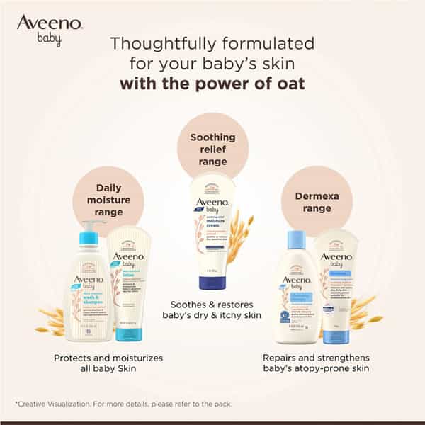Aveeno Baby Dermexa Moisturising Cream 206 Gm