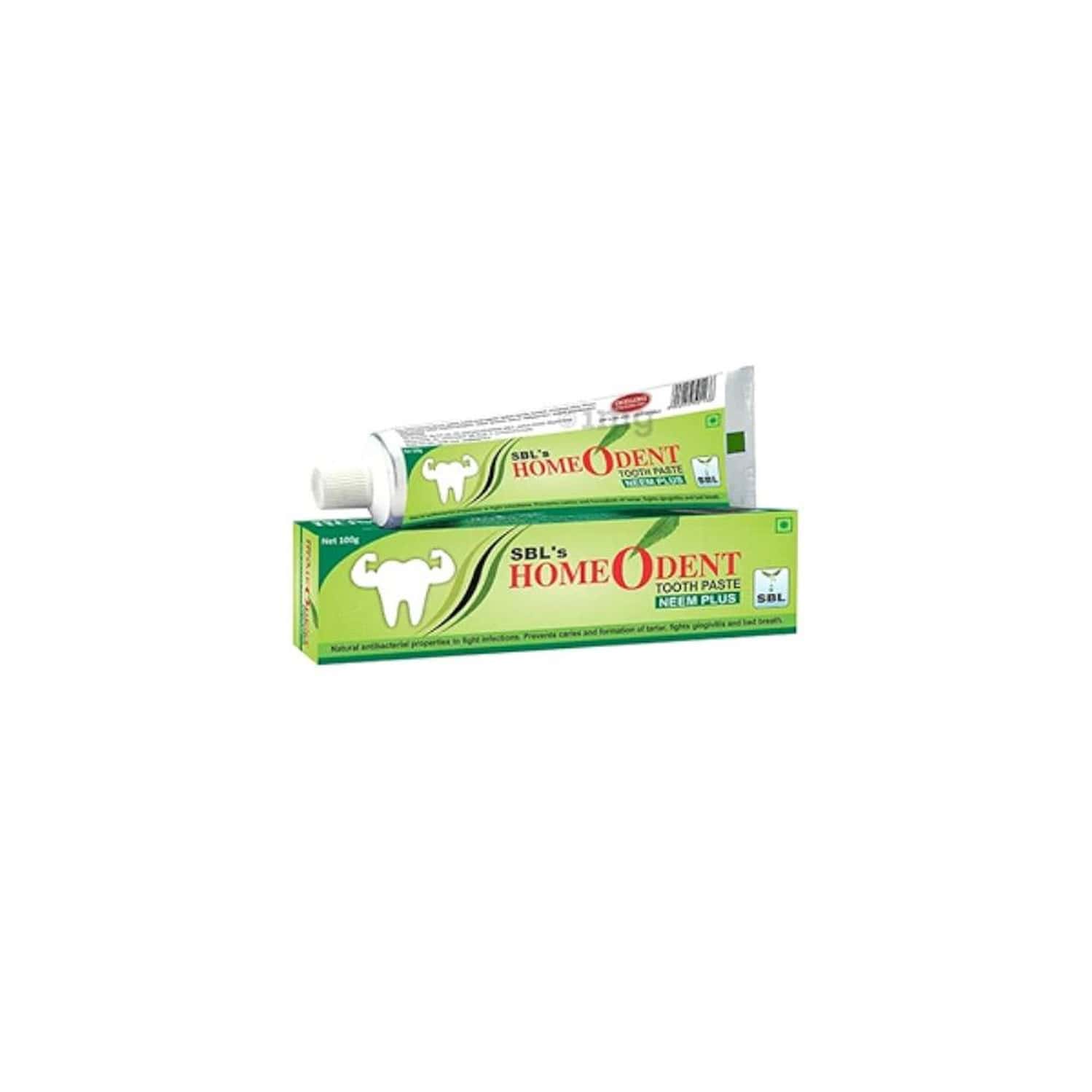 Sbl Homeodent Neem Plus Toothpaste 100 Ml Pack Of 2