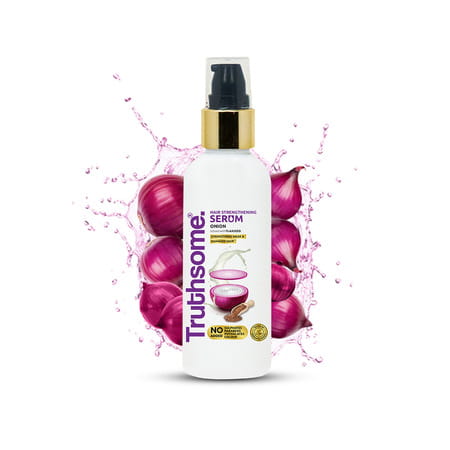 Truthsome Hair Strengthening Serum With Onion & Infused With The Flaxseed Oil | 100 Ml