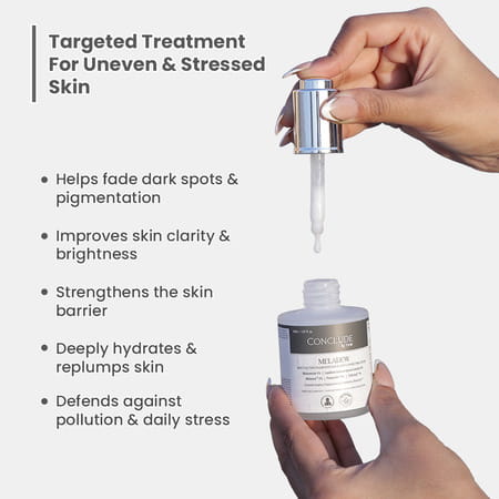 Conclude Meladew Pigmentation & Spot Correcting Serum | Niacinamide & Melazero | 30G