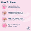 Gubb Beauty Blender Light Pink Single
