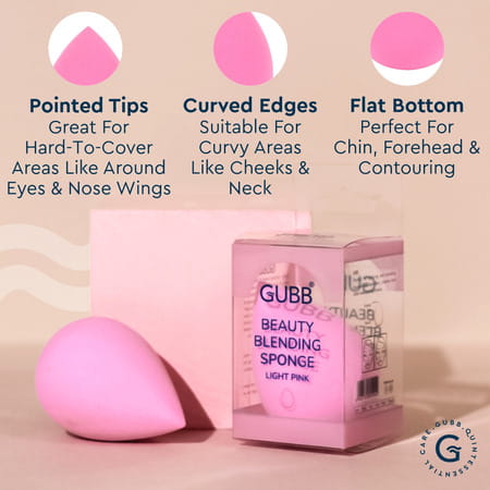 Gubb Beauty Blender Light Pink Single