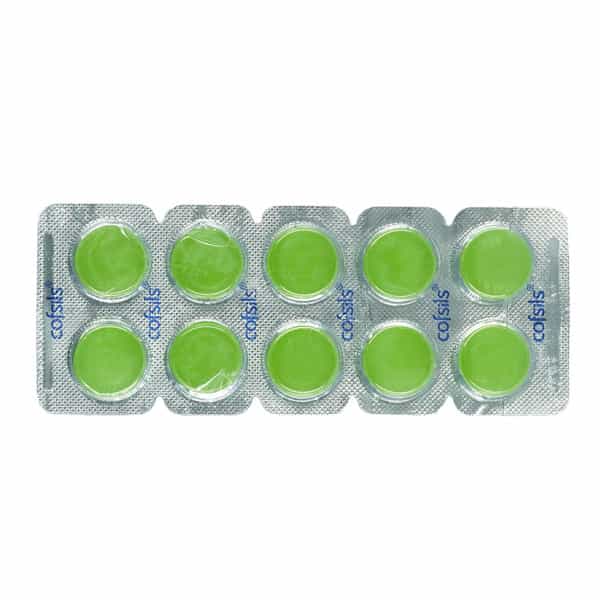 Cofsils Tulsi Pudina Strip Of 10 Lozenges