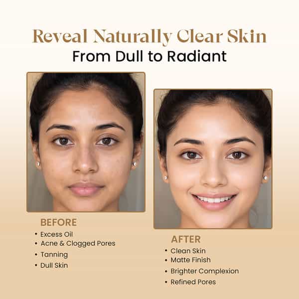 Raw Tatva Multani Mitti Powder For Deep Cleansing Oil Control & Glowing Skin | 200 Gm
