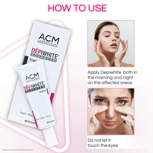 Depiwhite Advanced Skin Brightening And Lightening For Face And Hands Tube Of 40Ml Cream