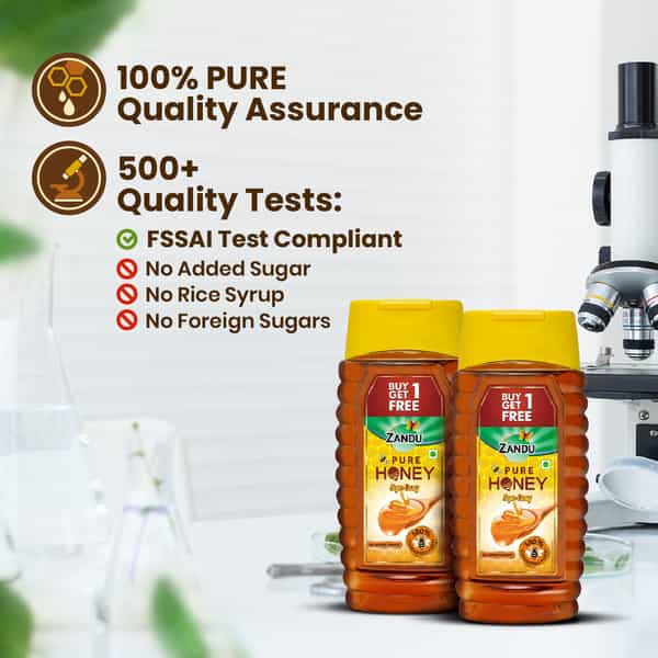 Zandu Pure Honey Squ-Easy - 400 Gm