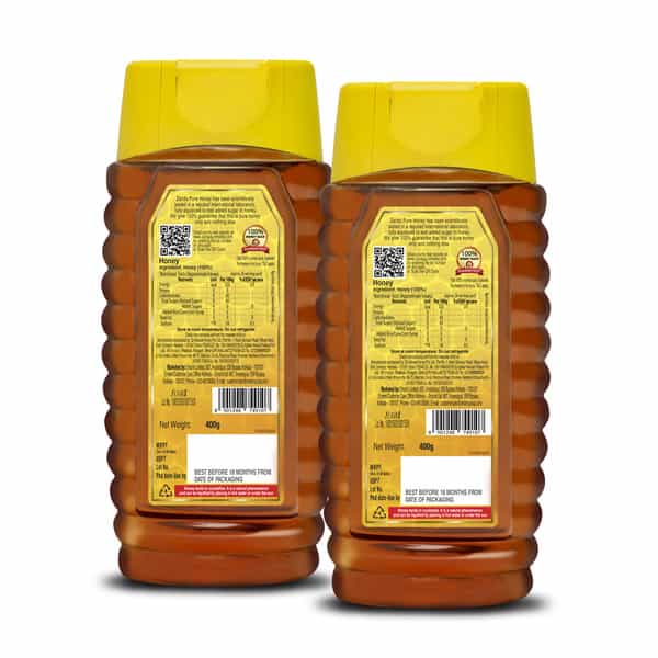Zandu Pure Honey Squ-Easy - 400 Gm