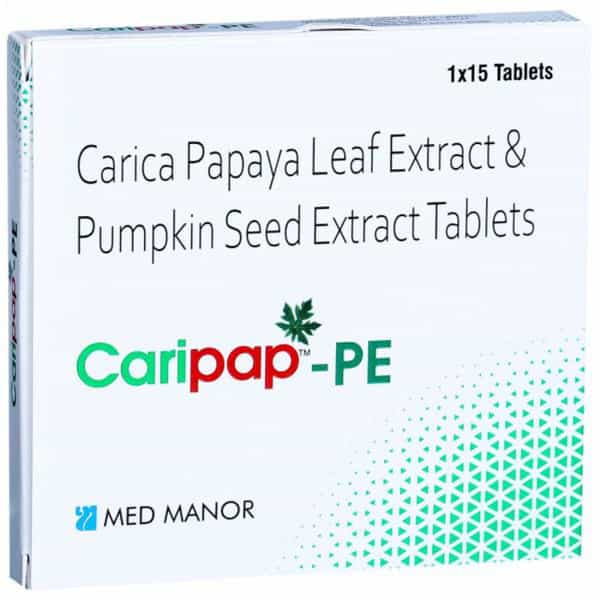 Caripap Pe Strip Of 15 Tablets