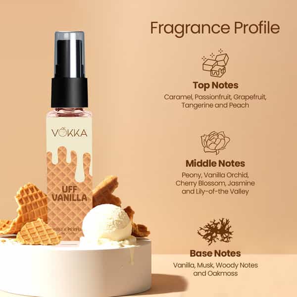 Vokka Uff Vanilla & Womania 8Ml Each Luxury Long Lasting Unisex Perfume | Eau De Parfum