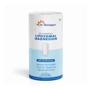 Dr. Morepen 3x Complex Liposomal Magnesium Supplement - 60 Capsules