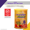Celevida Nutrition Drink For Diabetes Care & Immunity Support Kesar Elaichi | 400G | Tin