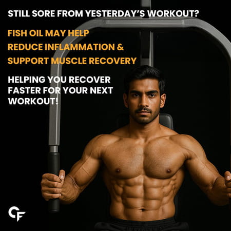 Carbamide Forte 5x Omega 3 Fish Oil With Vitamins A | D | E & Aloe Vera 60 Softgels For Men & Women