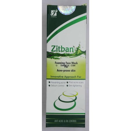 Zitban Foaming Face Wash For Acne-prone Skin - 100ml