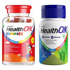 Health Ok Gummies (30 Units) And Multivitamin & Multimineral Tablets For Kids (30 Tablets | 2 Packs)