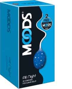 Moods Allnight Condoms - Pack Of 20's