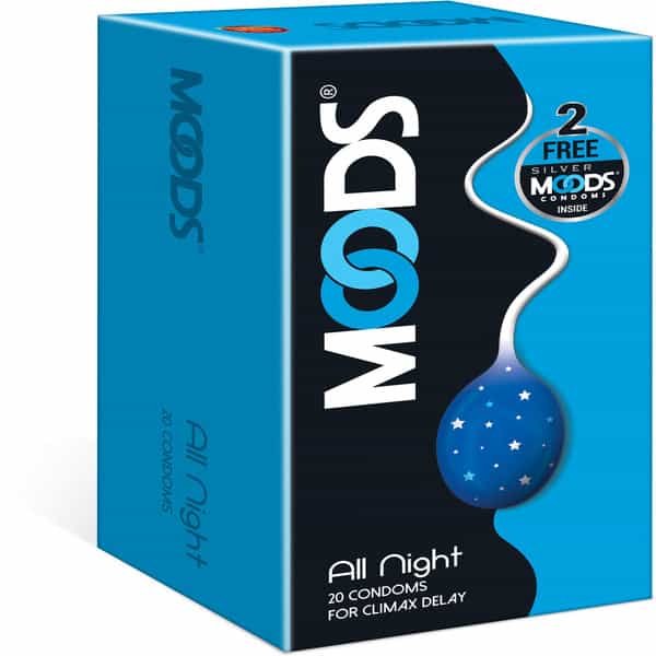 Moods Allnight Condoms - Pack Of 20'S