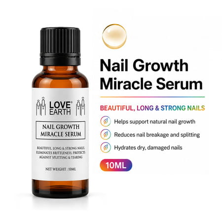 Love Earth Nail Growth Miracle Serum - 10Ml