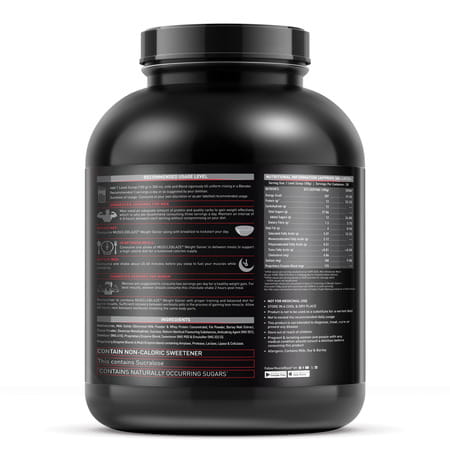 Muscleblaze Weight Gainer With Added Digezyme (Chocolate | 2Kg / 4.4Lbs | 20 Servings)