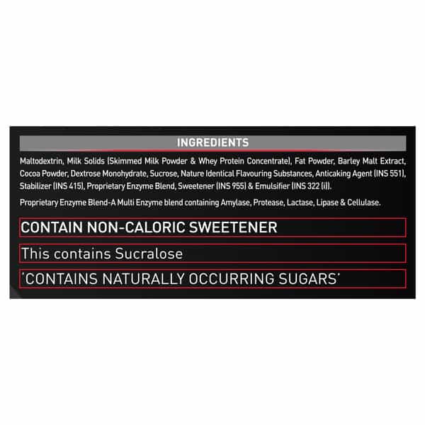 Muscleblaze Weight Gainer With Added Digezyme (Chocolate | 2Kg / 4.4Lbs | 20 Servings)