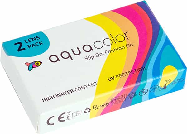 Aquacolor Sincere Gray Monthly Disposable Color Lenses (2 Lenses/Box/Plano) (0)
