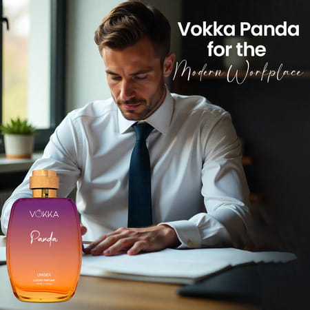 Vokka Panda 100ml | Luxury Long Lasting Perfume For Men & Women | Sweet Amber Scent Eau De Parfum