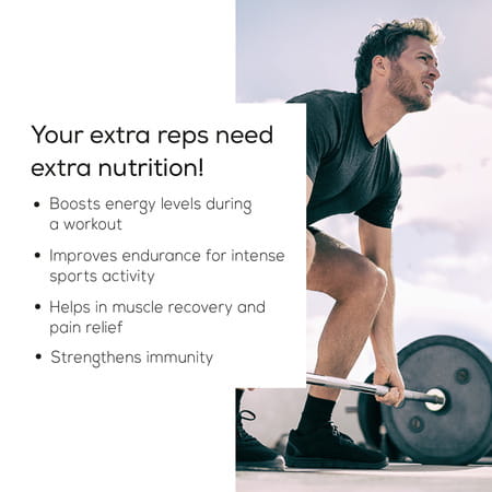 Truebasics Advanced Multivitamin For Sports & Fitness (90 Tablets) | With Amino Acid