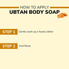 Rivona Naturals Ubtan Soap For Skin | Natural Organic Handmade Soap (Pack Of 3)