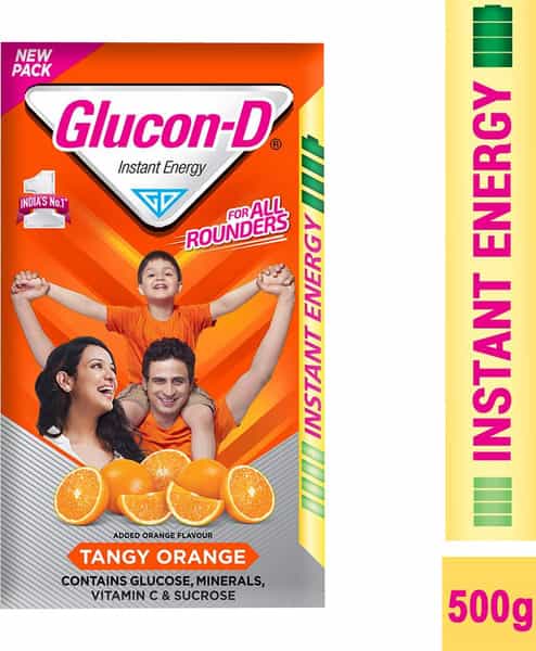 Glucon-D Orange Powder 500 Gm