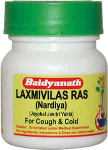 Baidyanath Asli Ayurved Laxmivilas Ras (nar) 40 Tablets (pack Of 2)