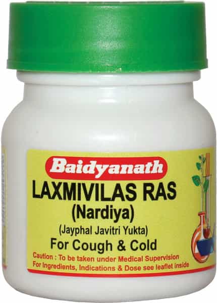 Baidyanath Asli Ayurved Laxmivilas Ras (Nar) 40 Tablets (Pack Of 2)
