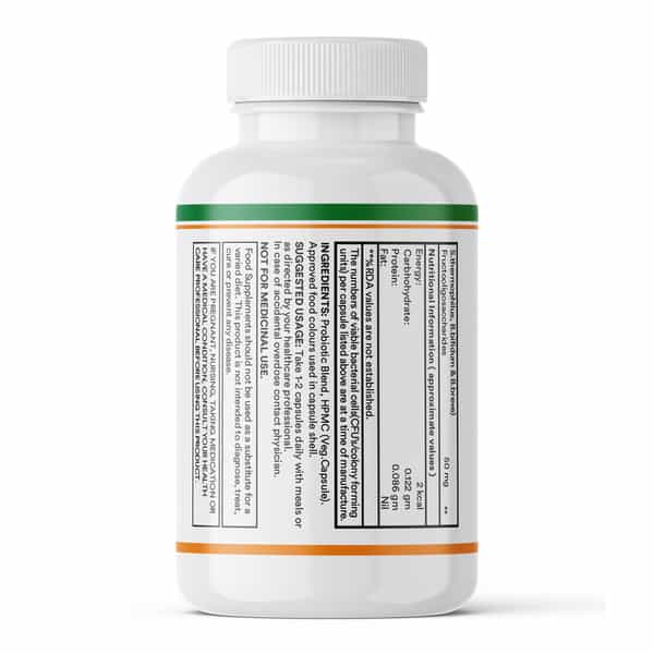 Inlife Prebiotic And Probiotics Forte Supplement | 25 Billion Cfu With 14 Strains - 30 Veg Capsules