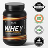Inlife Whey Protein Powder Isolate Concentrate Hydrolysate Digestive Enzymes-1 Kg(Chocolate Flavour)
