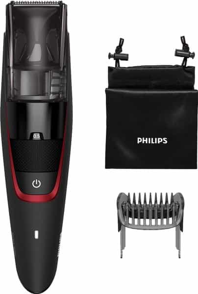 Philips Bt7501/15 Cordless & Corded Vacuum Beard Trimmer (Black)
