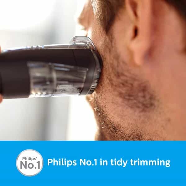 Philips Bt7501/15 Cordless & Corded Vacuum Beard Trimmer (Black)