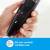 Philips Bt7501/15 Cordless & Corded Vacuum Beard Trimmer (Black)