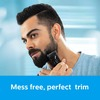 Philips Bt7501/15 Cordless & Corded Vacuum Beard Trimmer (Black)