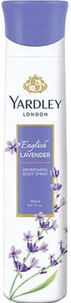 Yardley London English Lavender Refreshing Deo Body Spray For Women -150 Ml