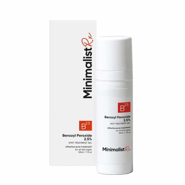 Benzoyl Peroxide 2.5% Highly Potent Formulation For Effective Treatment Of Acne And Future Breakouts