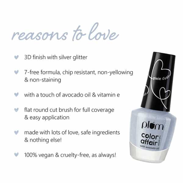 Plum Color Affair Nail Polish Pixie Dust Collection - Moonlit 146 11 Ml