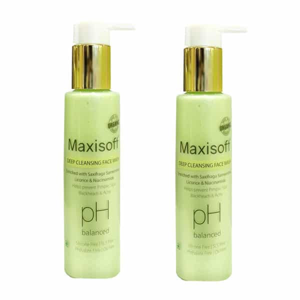 Maxisoft Deep Cleansing Face Wash (100 Ml - Pack Of 2)