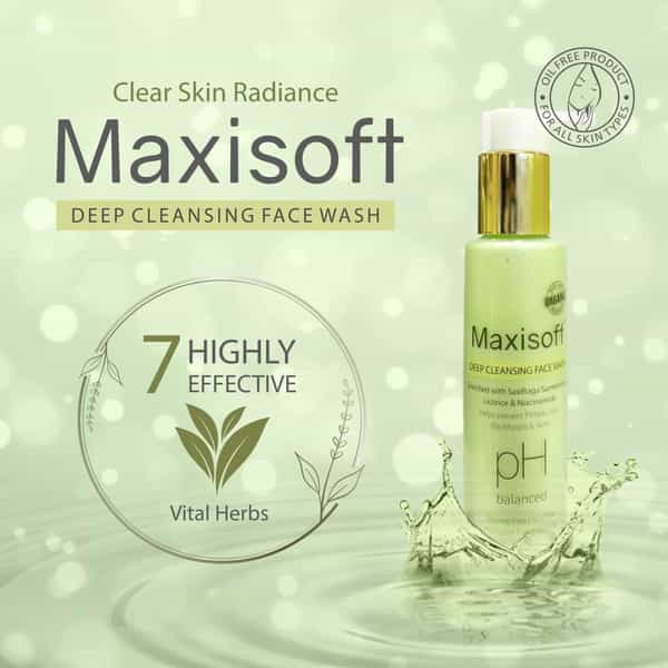 Maxisoft Deep Cleansing Face Wash (100 Ml - Pack Of 2)