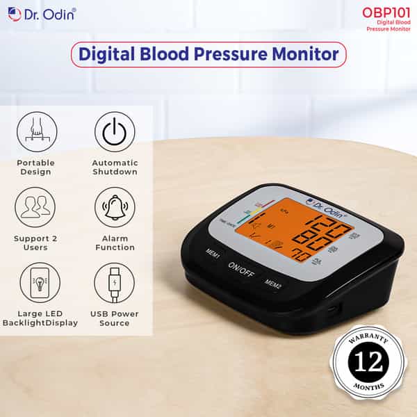 Bp Monitor Obp101 Black