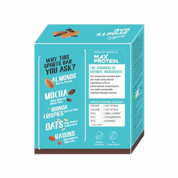 Ritebite Nutrition Bar (Pack Of 12) Box Of 480 G