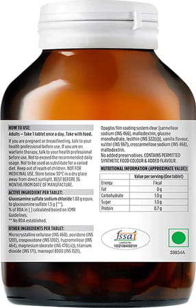 Blackmores - Bio Calcium & Glucosogreen For Healthy Joint & Bone Support 60 Tablets Pack Of 2