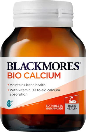 Blackmores - Bio Calcium & Glucosogreen For Healthy Joint & Bone Support 60 Tablets Pack Of 2