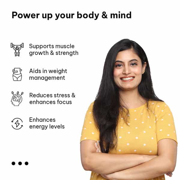 Hk Vitals Protein Active (Chocolate | 1Kg / 2.2Lbs) | All In One Triple Strength Protein