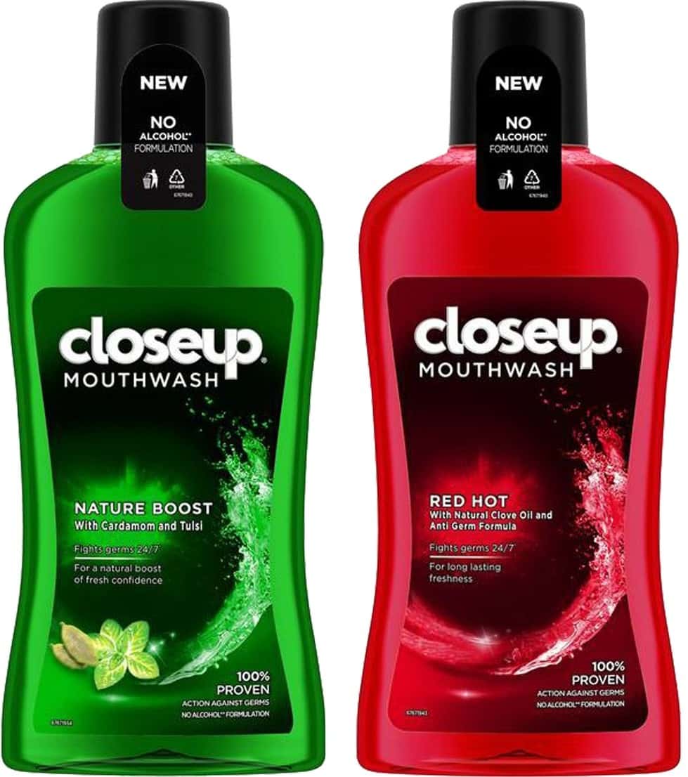 Buy CLOSEUP RED HOT MOUTHWASH BOTTLE OF 250 ML Online & Get Upto 60 OFF at PharmEasy