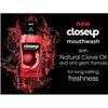Closeup Red Hot Mouthwash Bottle Of 250 Ml